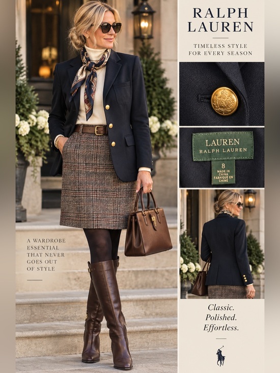Ralph Lauren Jackets & Blazers - Ralph Lauren Navy Blazer with Gold Buttons